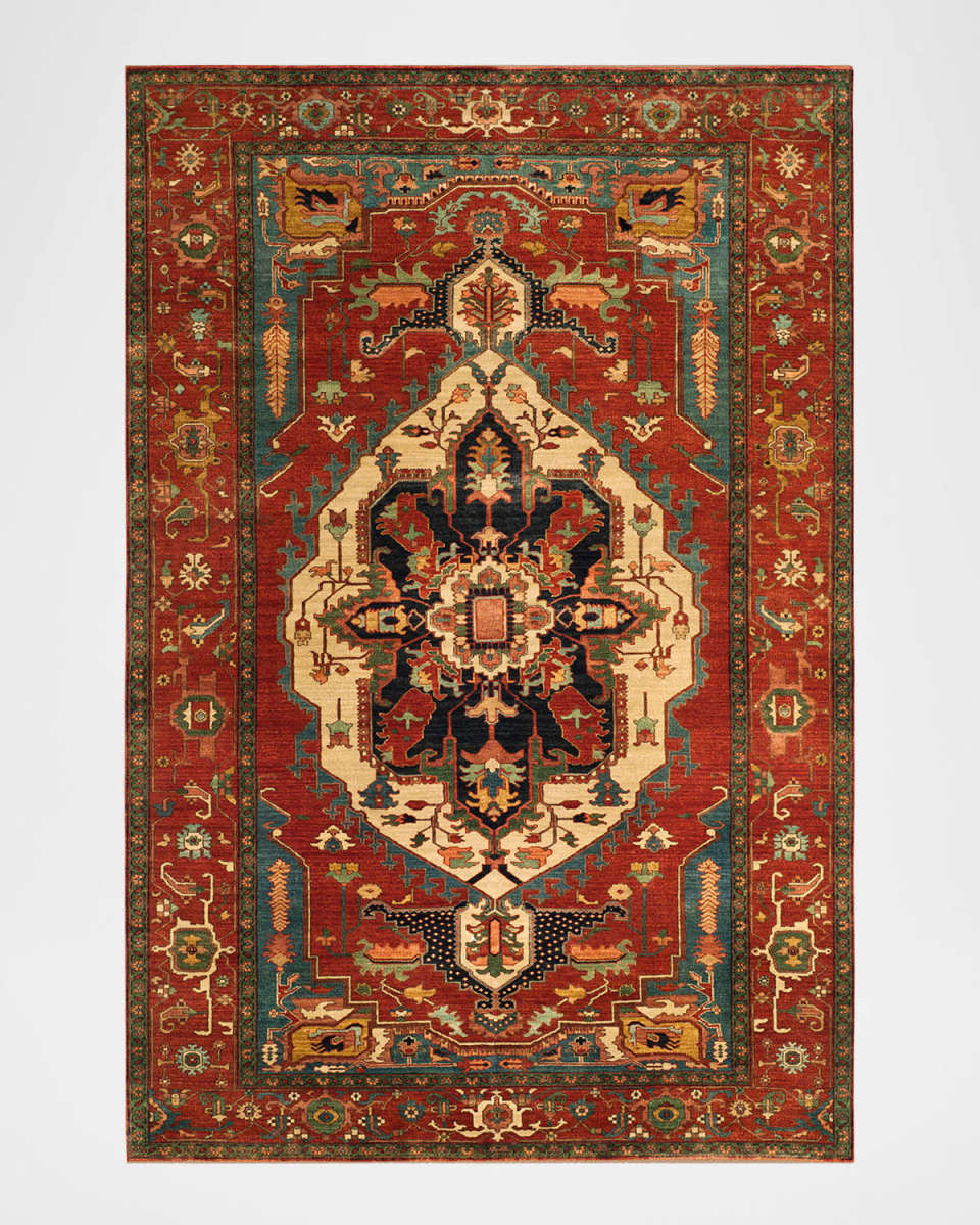 Gawsworth Hand-Knotted Rug, 6' x 9'